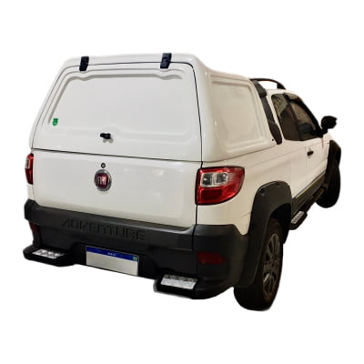 Capota de Fibra Nova Convencional para Fiat Strada Adventure 2014 - 2020 Cabine Dupla