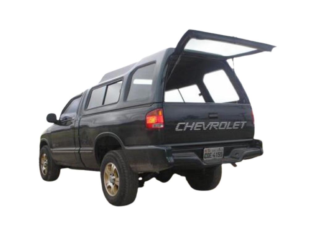 Capota de Fibra Nova Convencional para Chevrolet S10 ano 1995 - 2011 Cabine Simples